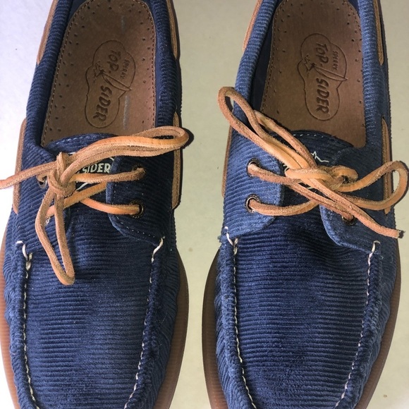 Sperry navy blue classic top sider shoes main image 6